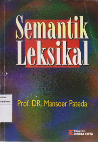 Image of Semantik leksikal