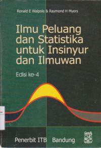 Image of ilmu peluang dan statiska untuk insinyur dan ilmuwan