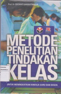 Image of Metode penelitian tindakan kelas
