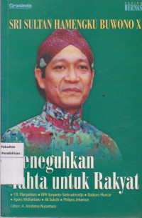 Image of Sri Sultan Hamangku Buwono x Meneguhkan tahta untuk rakyat