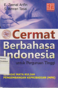 Image of Cermat berbahasa Indonesia