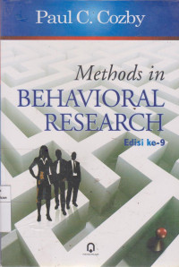 Image of Methods in behavioral reseach