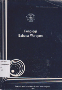 Image of Fonologi bahasa waropen