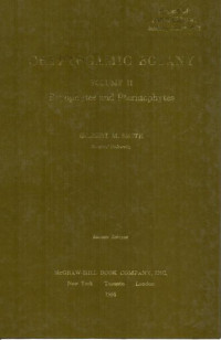 Image of Cryptogamic Botany Volume 2 Bryophytes and Pteridophytes