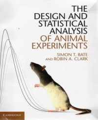 Image of The Design and Statistical Analysis of Animal Experiments