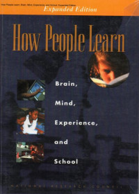 Image of How People Learn; Brain, Mind, Experience, and School