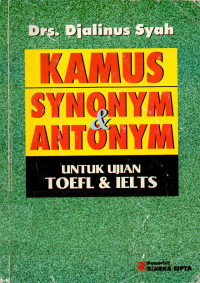 Image of Kamus Synonym & Antonym untuk Ujian TOEFL & IELTS