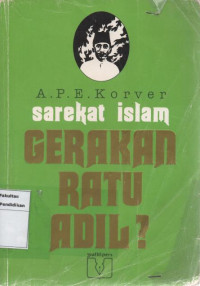 Image of Sarekat islam gerakan ratu adil