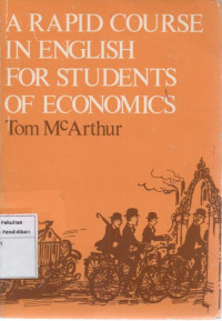 Image of A rapid course in english for students of economic