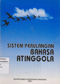 Image of Sistem perulangan bahasa atinggola
