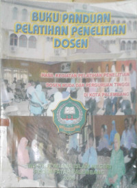 Buku Panduan Pelatihan Penelitian Dosen