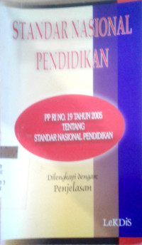 Standar Nasional Pendidikan