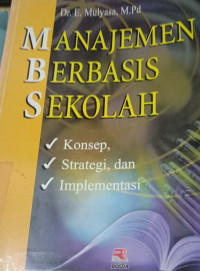 Manajemen berbasis sekolah