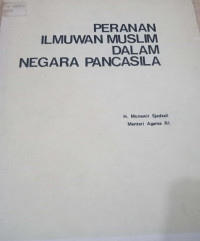 Peranan Ilmuwan Muslim Dalam Negara Pancasila