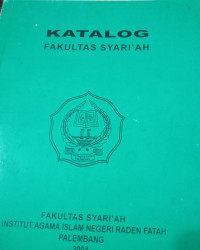 Katalog Fakultas Syari'ah