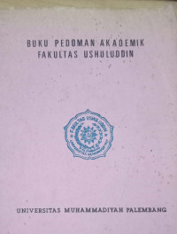 Buku Pedoman Akademik Fakultas Ushuluddin