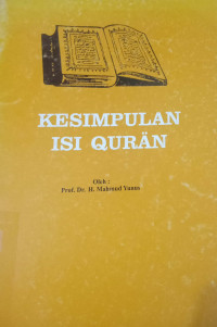 KESIMPULAN ISI QUR'AN