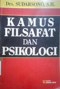 Kamus Filsafat Dan Psikologi