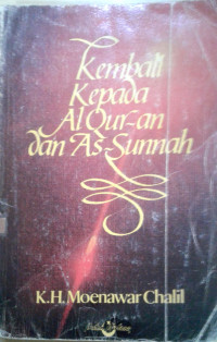 Kembali Kepada Al-Quran Dan As-Sunnah