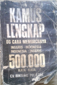 Kamus Lengkap: Dg cara membacanya