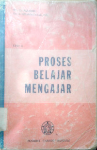 Proses Belajar & Mengajar