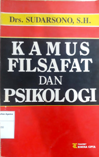 Kamus Filsafat Dan Psikologi