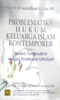 Problematika Hukum U M keluarga Islam Kontemporer