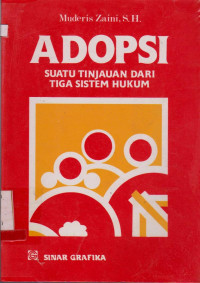 ADOPSI SUATU TINJAUAN DARI TIGA SISTEM HUKUM