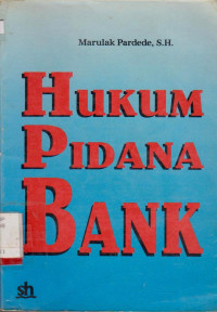 HUKUM PIDANA BANK