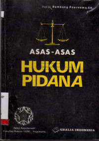 ASAS-ASAS HUKUM PIDANA