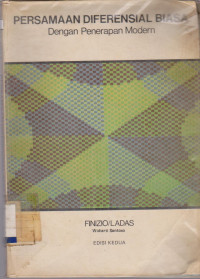Image of PERSAMAAN DIFERENSIAL BIASA DENGAN PENERAPAN MODERN