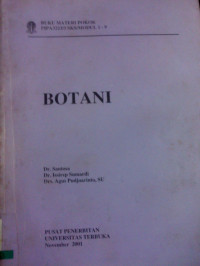 Image of BUKU MATERI POKOK PIPA3223/3SKS/MODUL 1-9 BOTANI