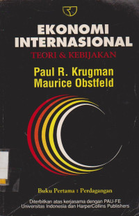 Image of EKONOMI INTERNASIONAL : TEORI DAN KEBIJAKAN