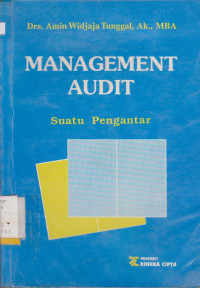 MANAGEMENT AUDIT ; SUATU PENGANTAR