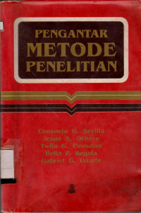 Pengantar Metode Penelitian