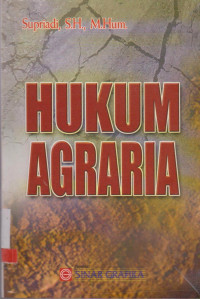 HUKUM AGRARIA