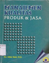 Manajemen kualitas produk & jasa