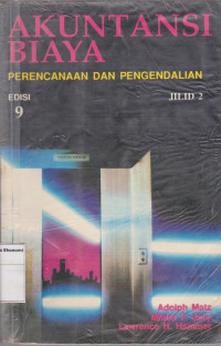 Akuntansi biaya perencanaan dan pengendalian edisi 9 jilid 2