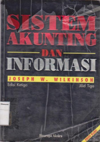 Sistem Akunting dan Informasi Edisi Ketiga Jilid Tiga