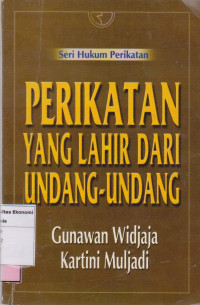 Perikatan yang lahir dari undang-undang