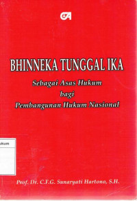 Image of Bhineka tunggal ika sebagai asas hukum bagi pembangunan hukum nasional