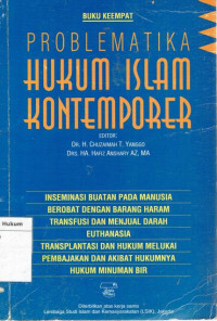 Image of Problematika Hukum Islam Kontemporer
