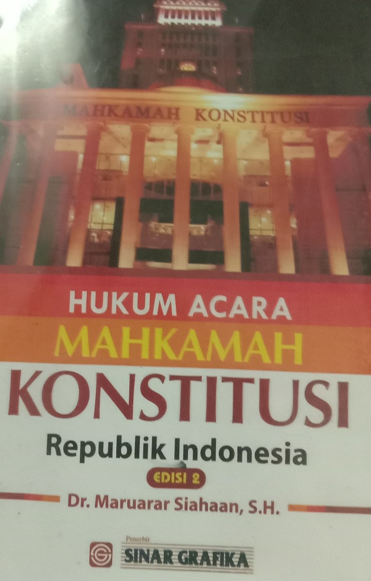 Hukum Acara Mahkamah Konstitusi Republik Indonesia
