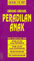 Undang-Undang Peradilan Anak