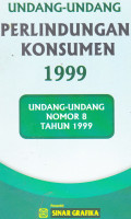 Undang-Undang Perlindungan Konsumen 1999