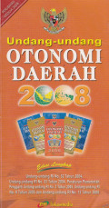 Undang-Undang Otonomi Daerah 2008