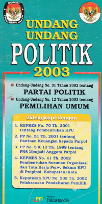 Undang-Undang Politik 2003