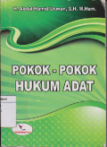 Pokok-Pokok Hukum Adat