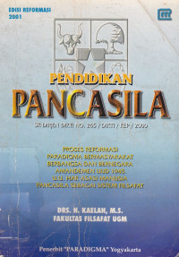 PENDIDIKAN PANCASILA: SK DIRJEN DIKTI No. 265/DIKTI/KEP/2000