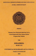 Undang-Undang No.37 Tahun 2004 Kepailitan dan Penundaan Pembayaran Utang